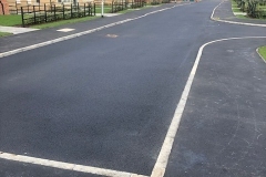 New road and footpath at new build site - Kidby Way Highways adopted.