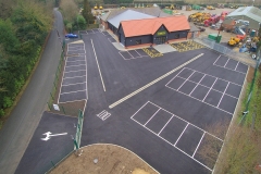 Car park constructed and surfaced - Sibbons