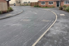 New road surfaced and footpath at Jaywick Lane